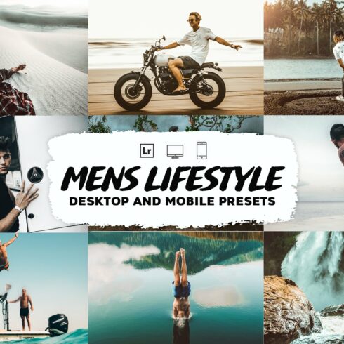 Mens Lifestyle Lightroom Presetscover image.