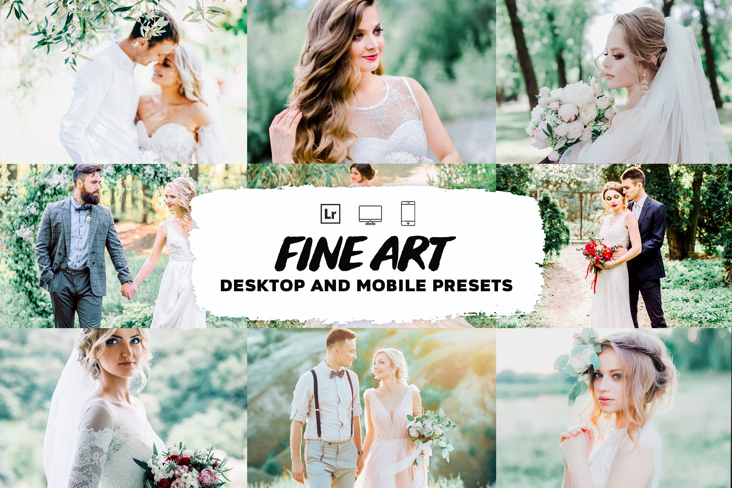 Fine Art Wedding Lightroom Presetscover image.