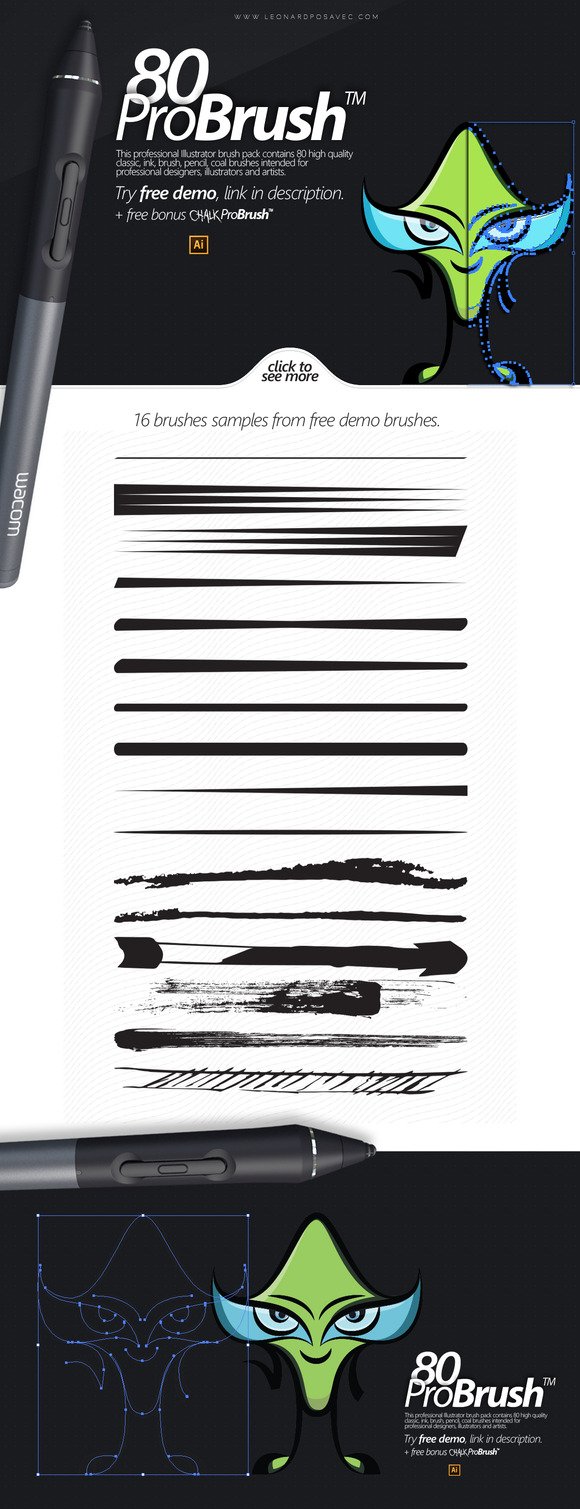 792 BRUSHES - ProBrush™ BUNDLE -76%preview image.