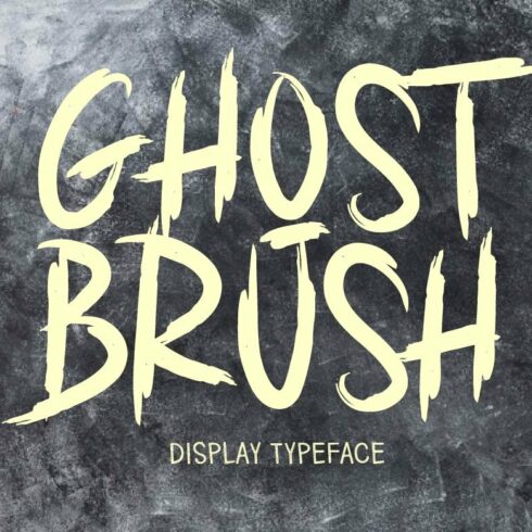 GHOST BRUSH cover image.