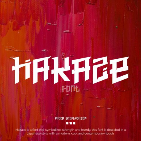 Hakaze Font cover image.