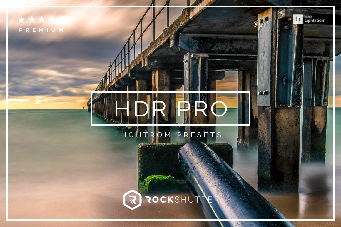 HDR Pro Lightroom Presetscover image.