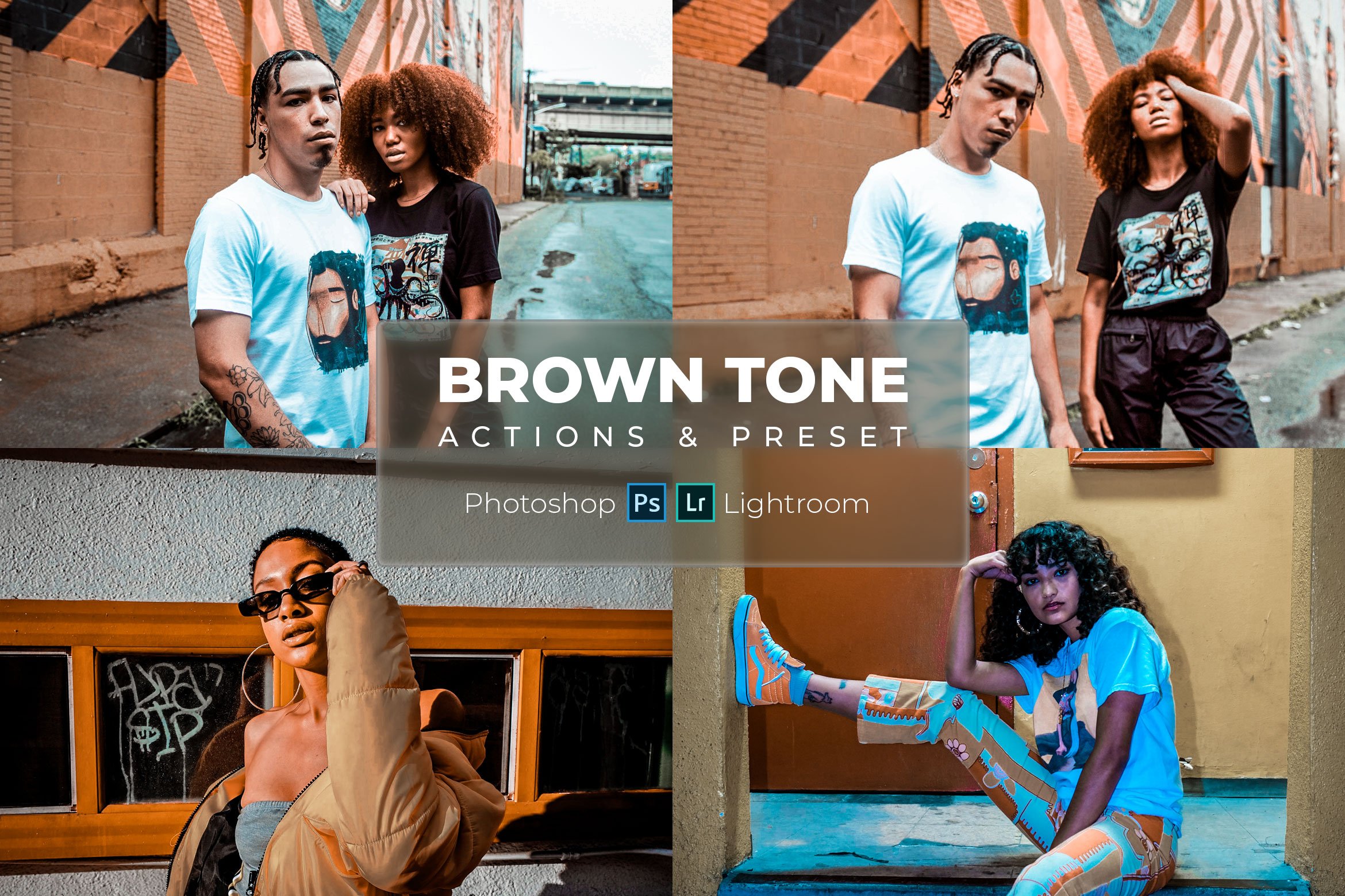 Presets & Actions - Brown Tonecover image.