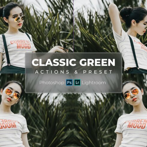 Classic Green Lr Presets & Ps Actioncover image.