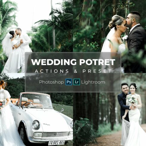 Presets & Actions - Wedding Potretcover image.