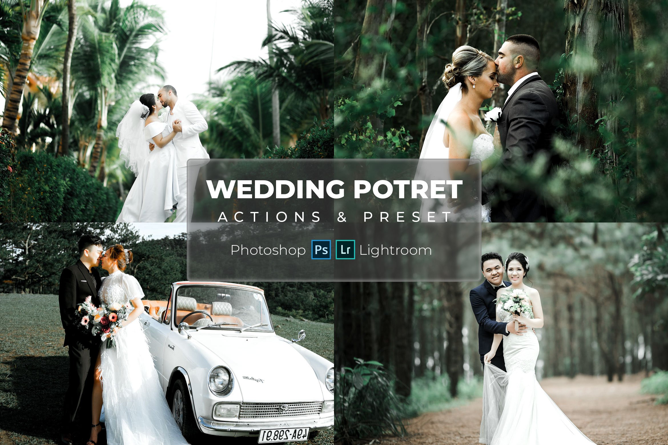 Presets & Actions - Wedding Potretcover image.