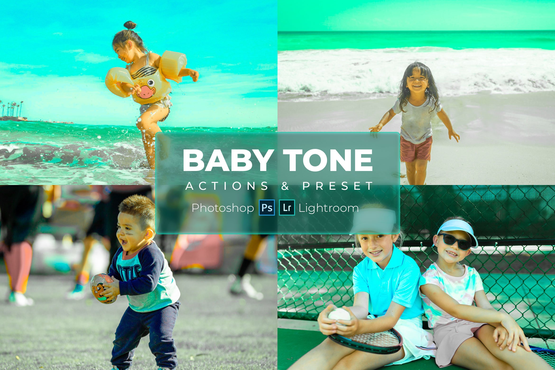 Presets Lightroom & Action Baby Tonecover image.