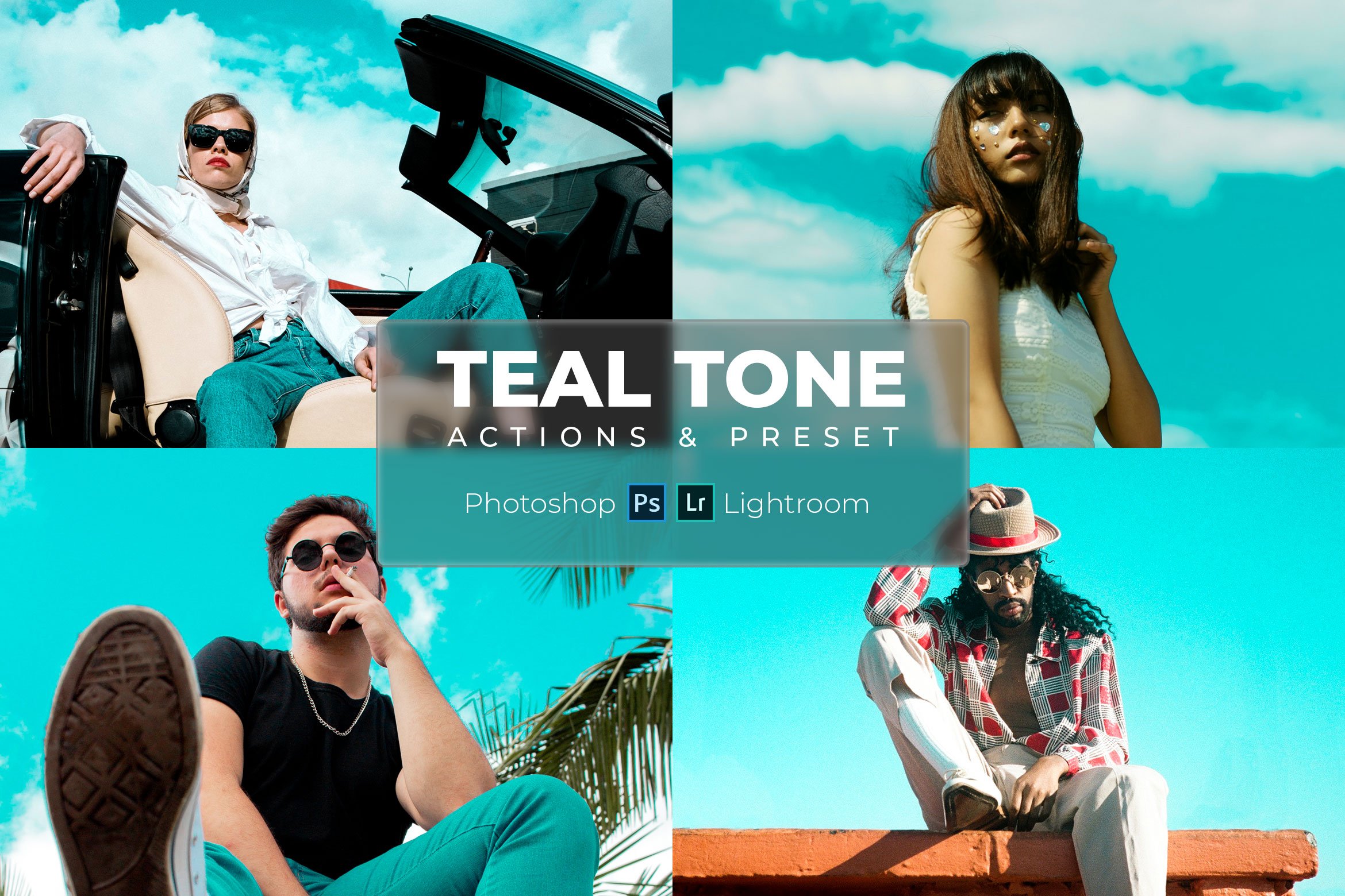 Lr Presets & Ps Actions - Teal Tonecover image.