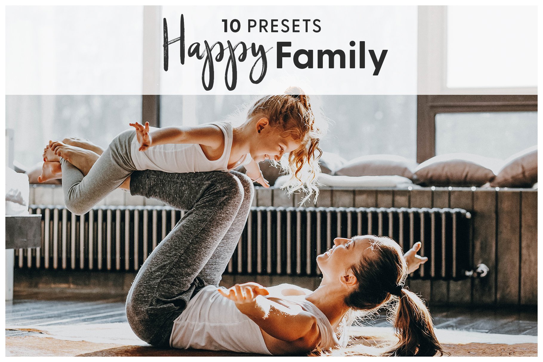Happy Family - Actions & Presetscover image.