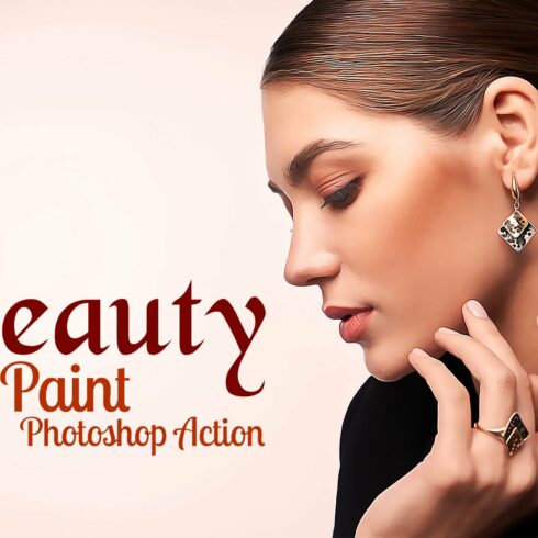 Beauty Paint Photoshop Actioncover image.
