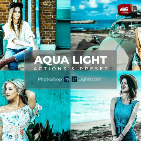 Cute Aqua Light - Preset and Actioncover image.