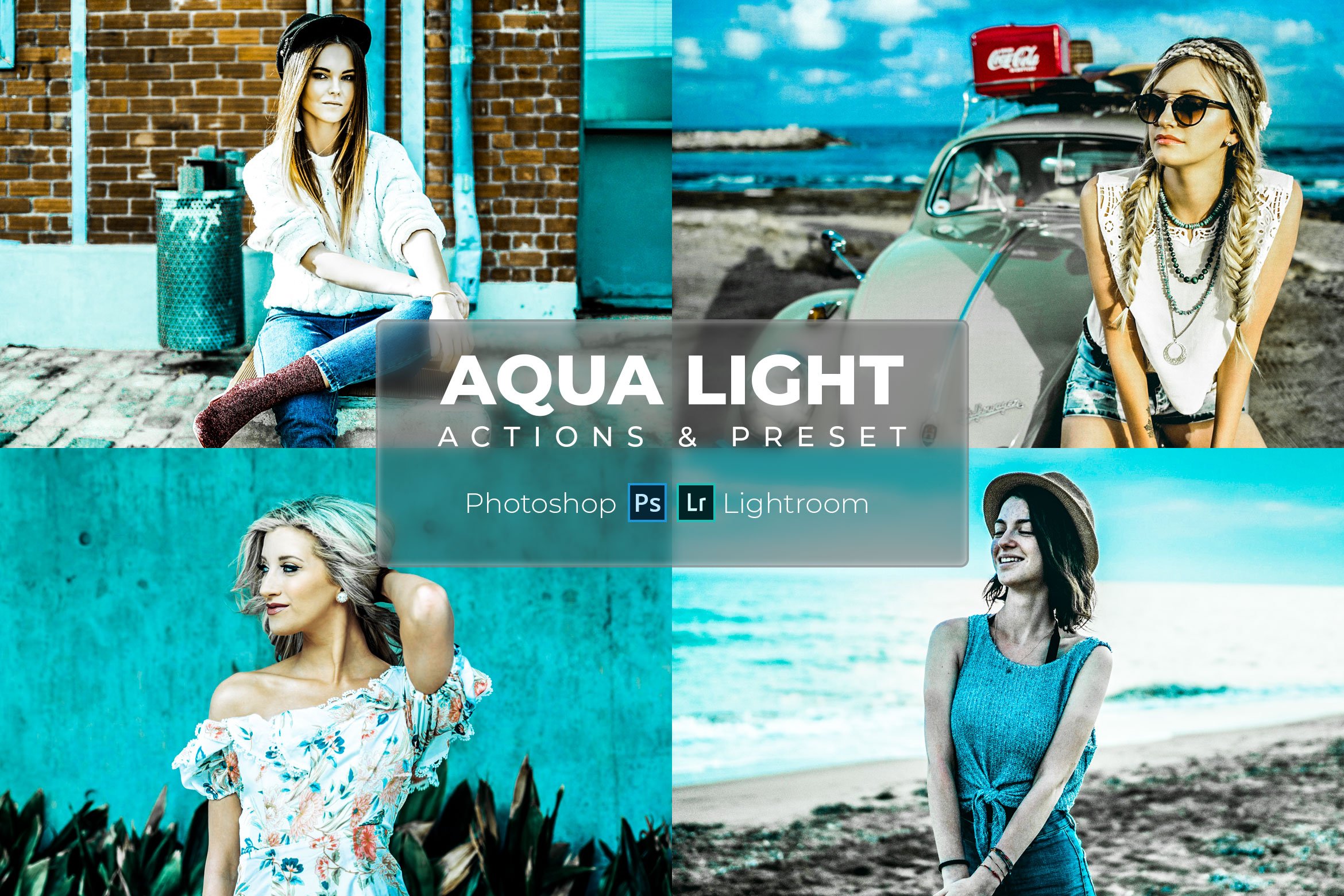 Cute Aqua Light - Preset and Actioncover image.