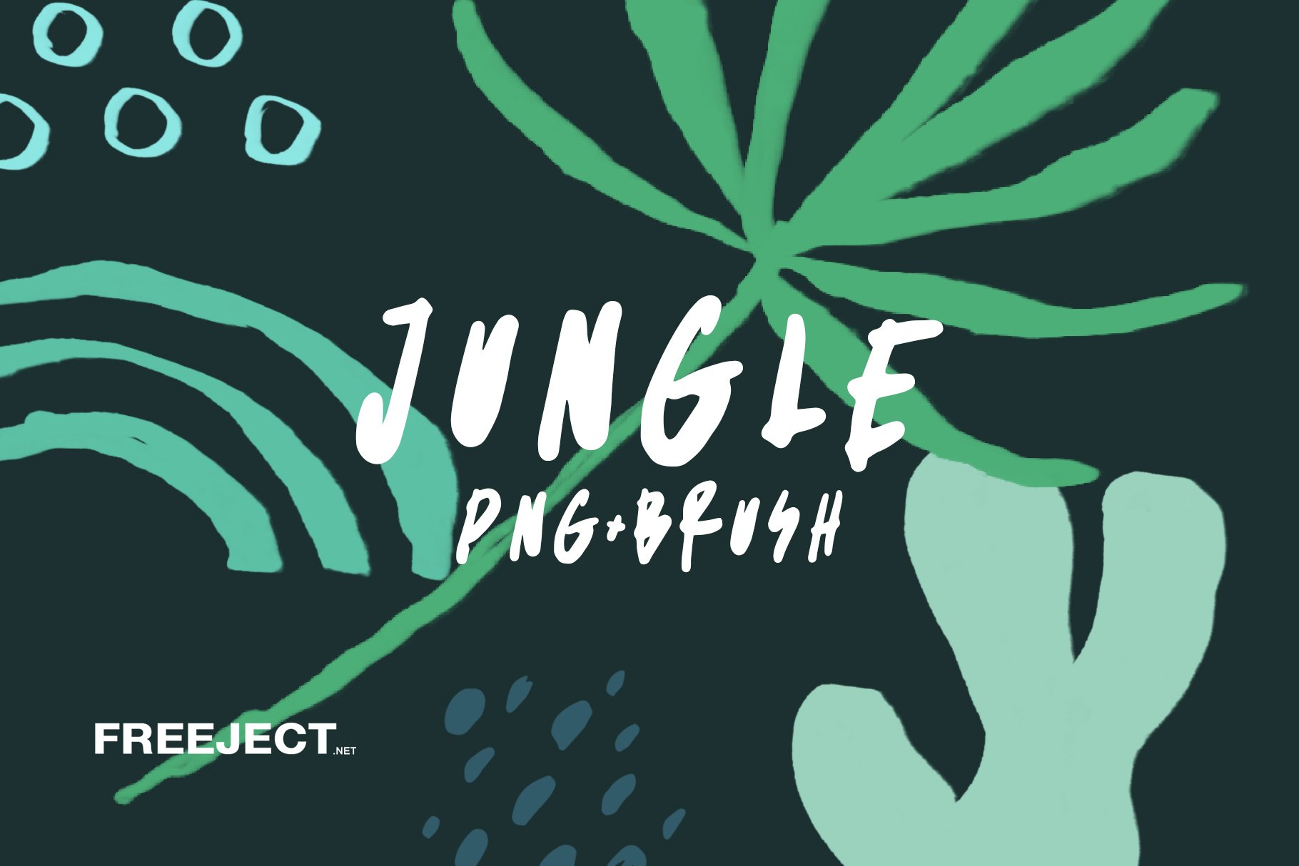Jungle Element - Brush & PNGcover image.