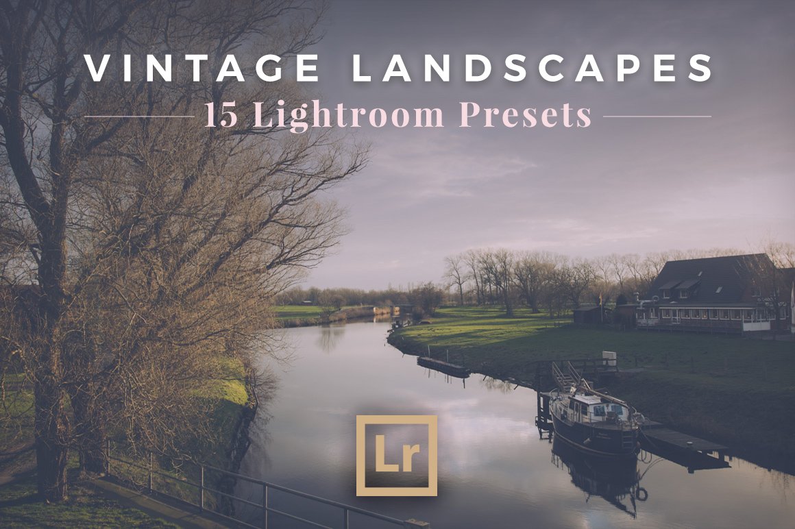 Vintage Landscapes Lightroom Presetscover image.