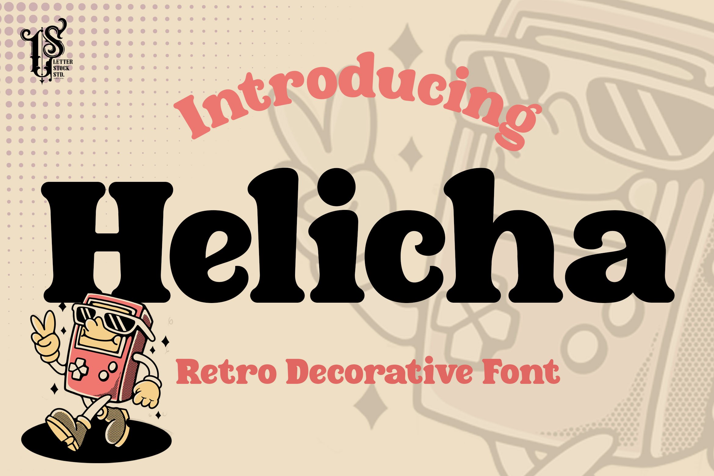 Helicha - Retro Fontcover image.