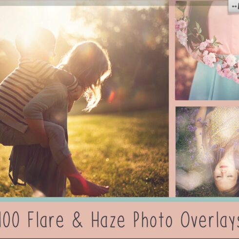 100 Sun Flare & Haze Overlayscover image.