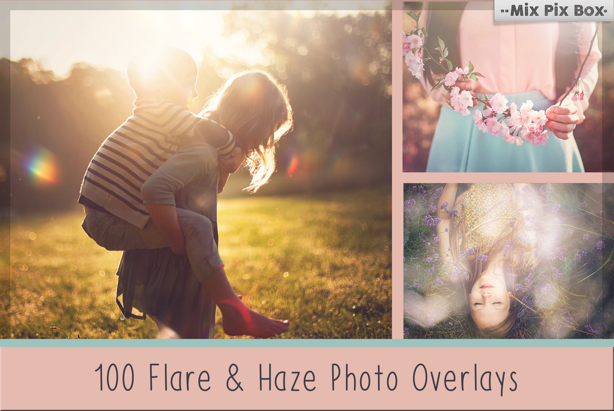 100 Sun Flare & Haze Overlayscover image.