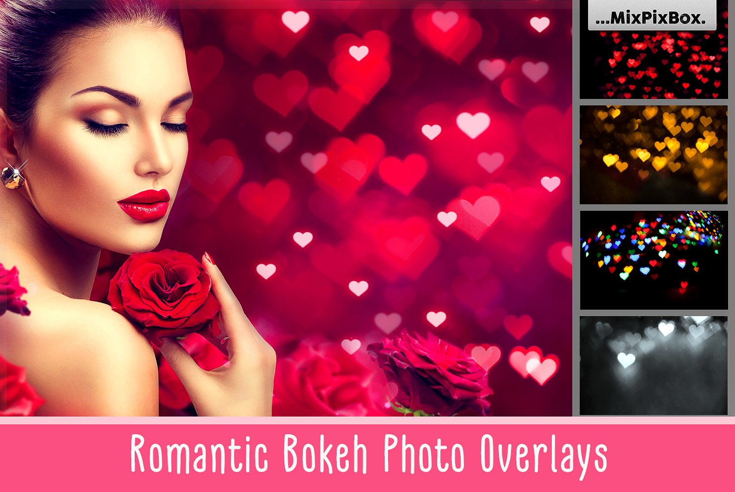 Romantic Bokeh Photo Overlayscover image.