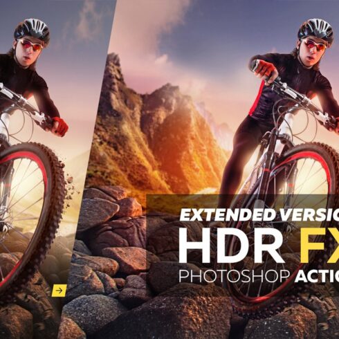 HDR FX Extended - Photoshop Actioncover image.