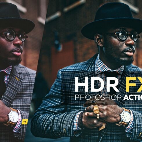 HDR FX - Photoshop Actioncover image.