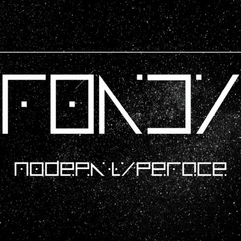 Fondy - Modern Typeface cover image.