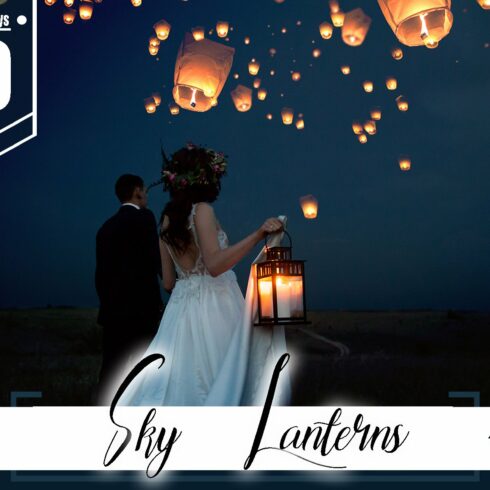 40 Sky lanterns overlayscover image.