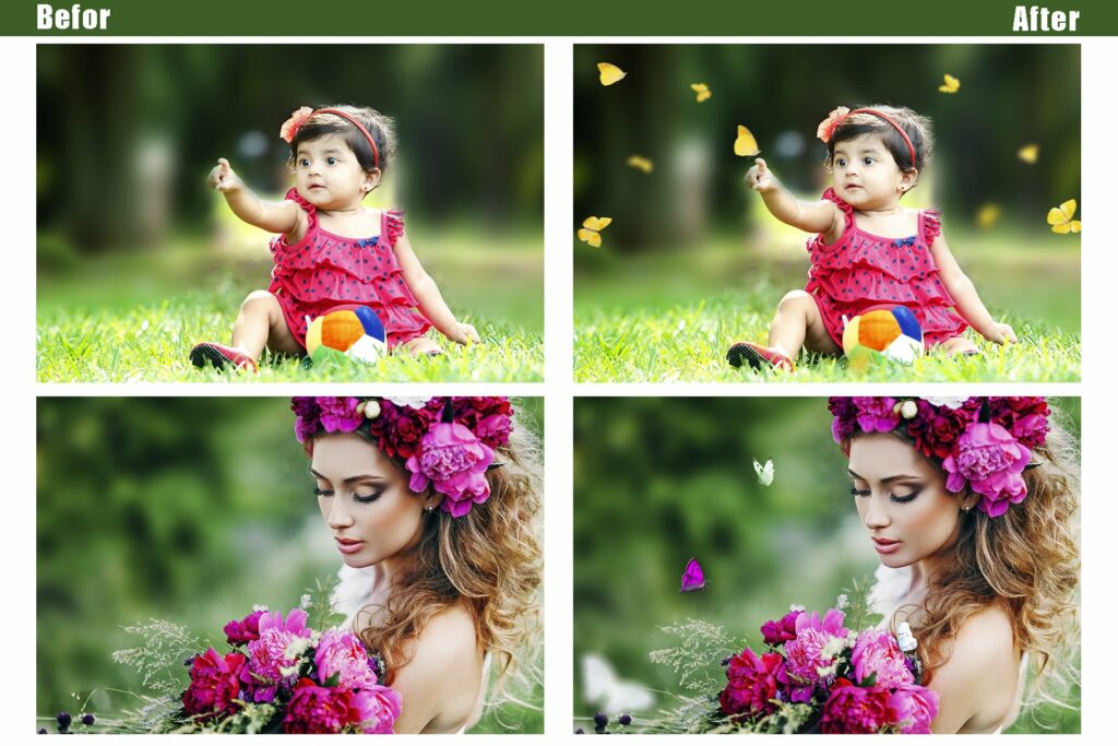 35 Butterfly Overlays MasterBundles