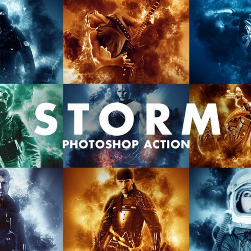 Storm Photoshop Actioncover image.