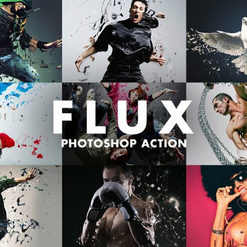 Flux Photoshop Actioncover image.