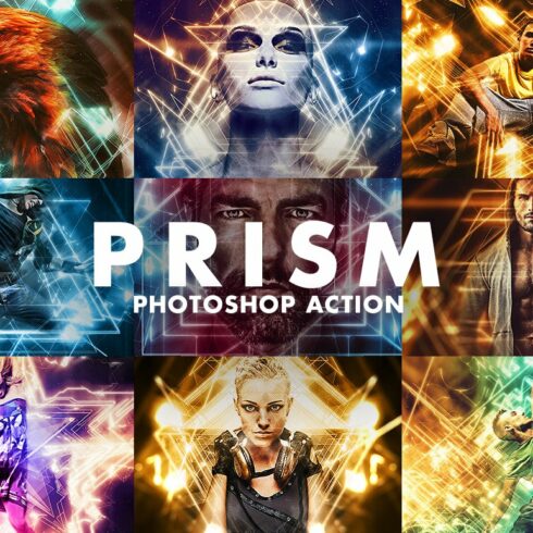 Prism Photoshop Actioncover image.