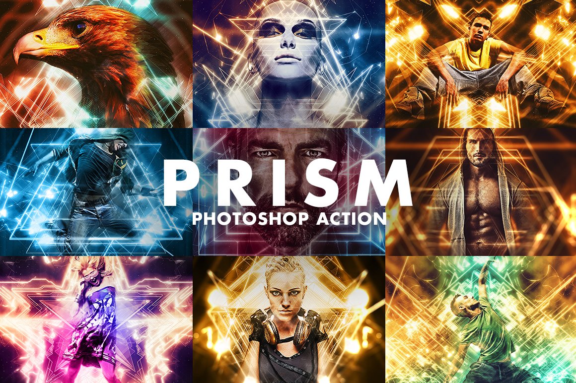 Prism Photoshop Actioncover image.