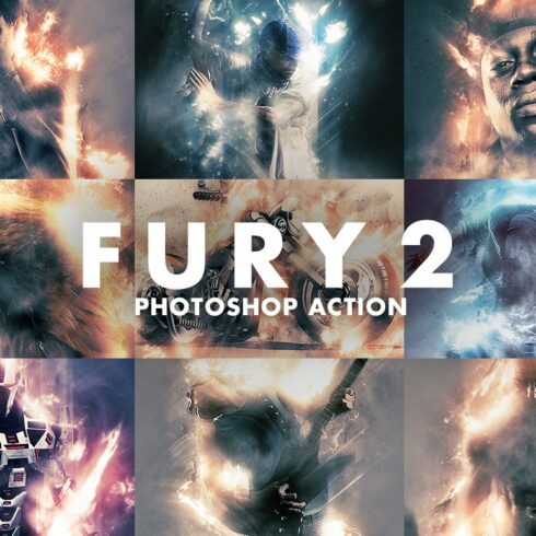 Fury 2 Photoshop Actioncover image.