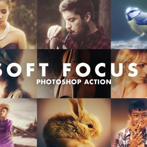 Soft Focus 3 Photoshop Actioncover image.