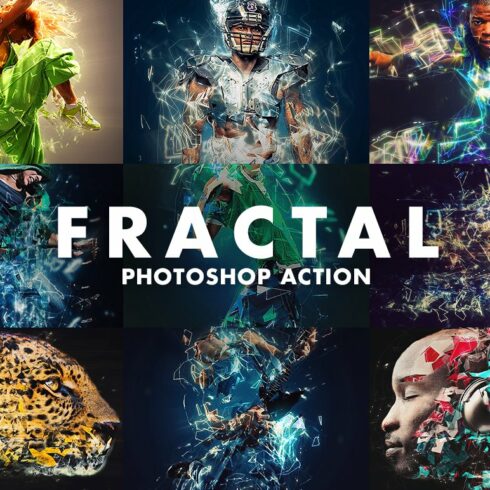Fractal Photoshop Actioncover image.