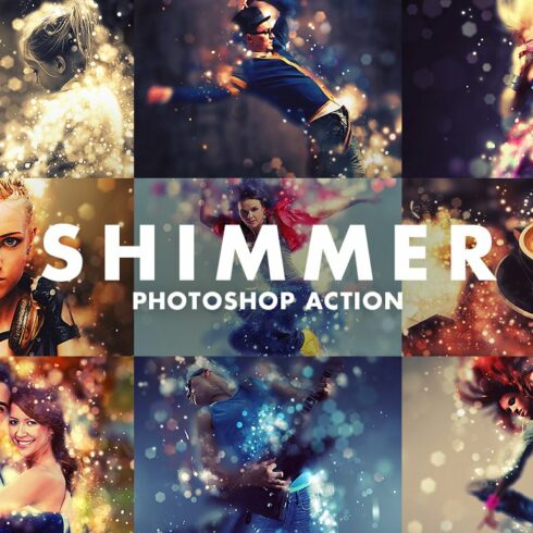Shimmer Photoshop Actioncover image.