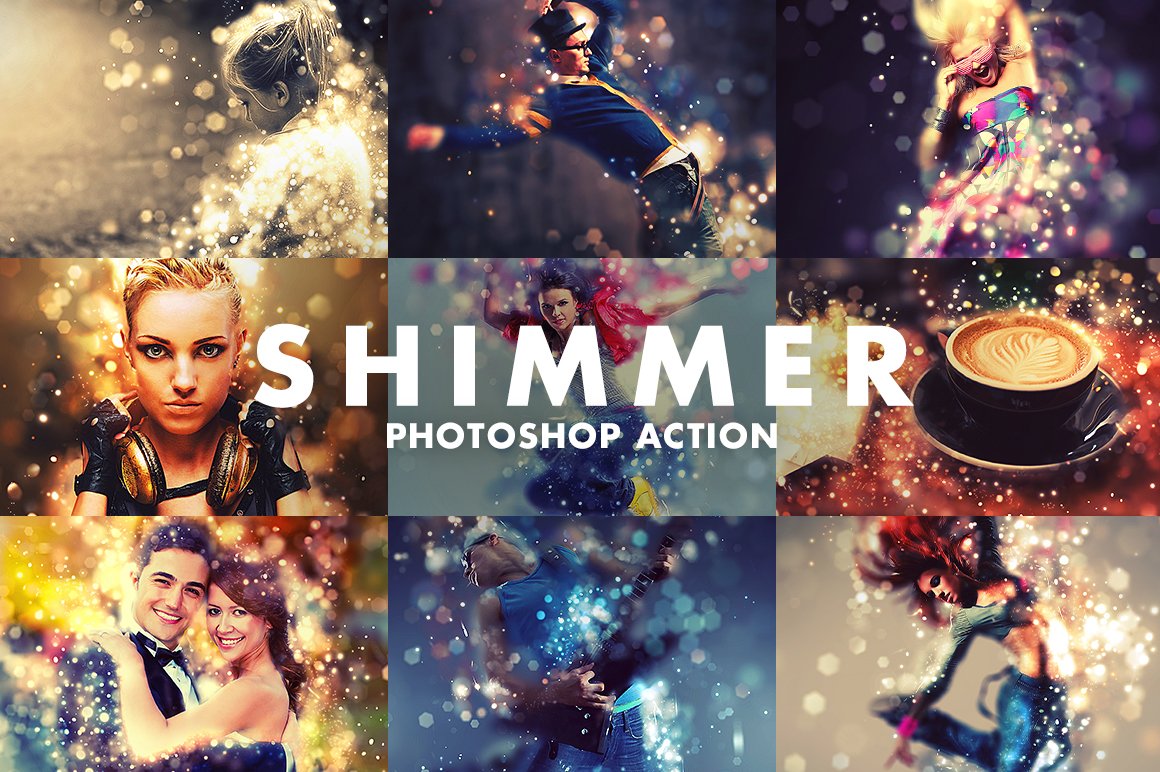 Shimmer Photoshop Actioncover image.