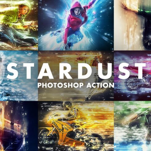 Stardust Photoshop Actioncover image.