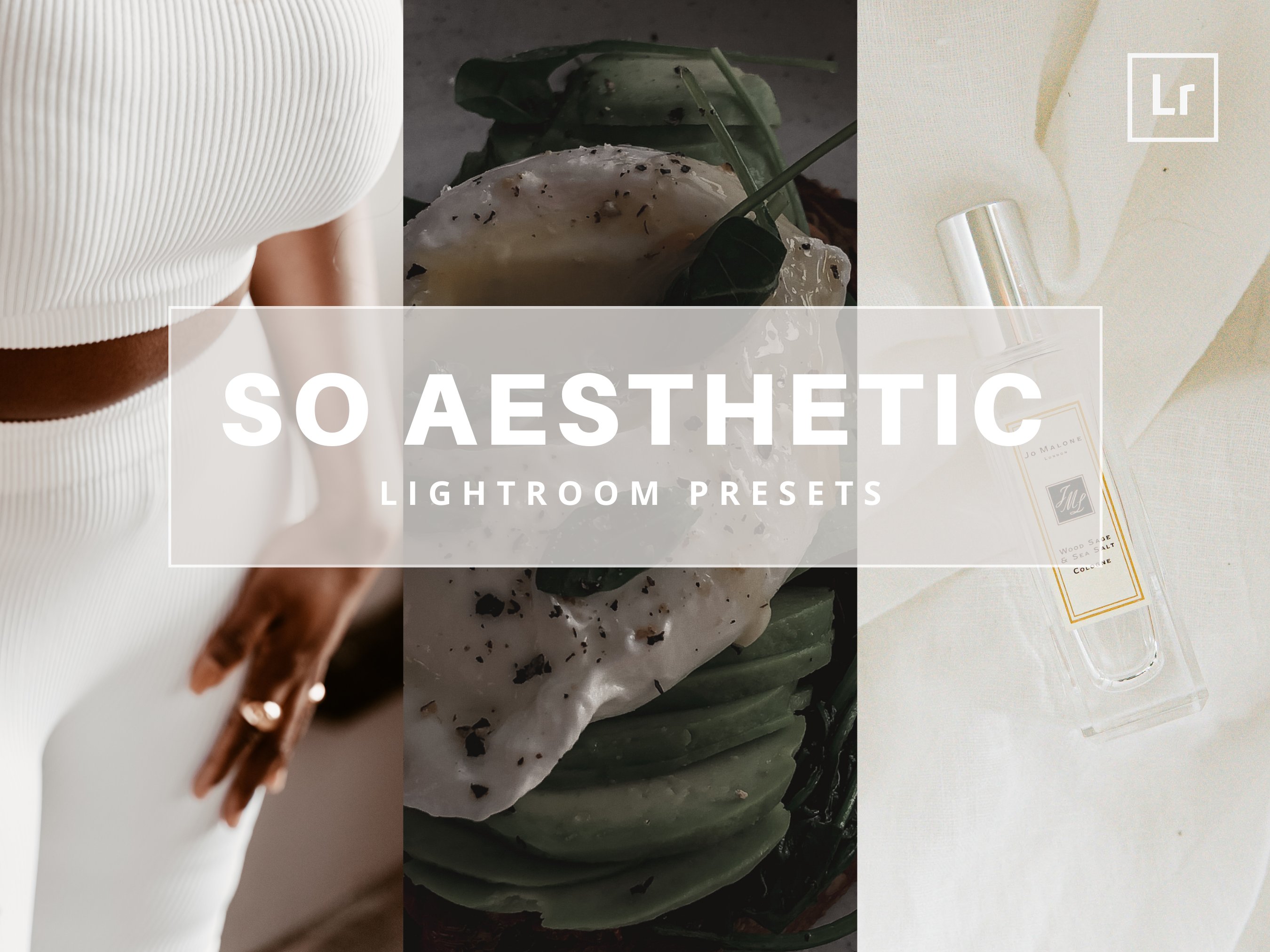 Aesthetic Lightroom Presets Bundlecover image.