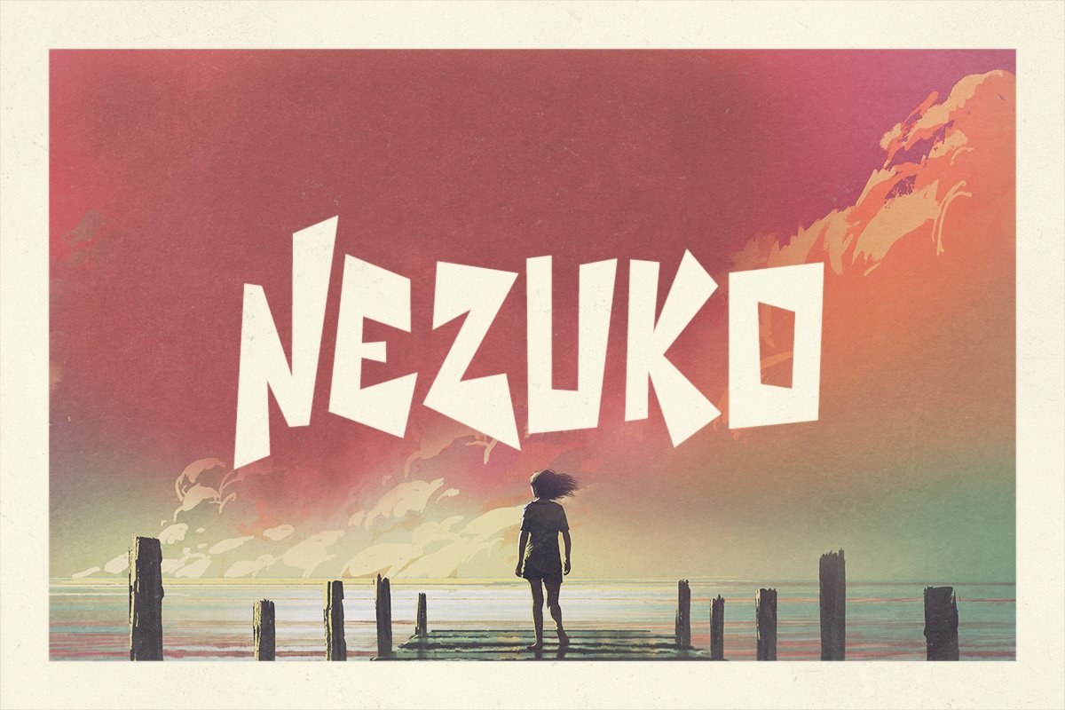 Nezuko Typeface cover image.