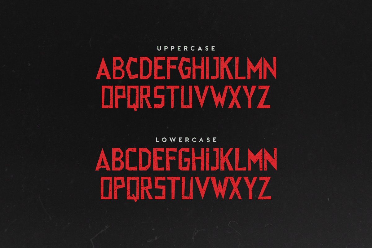 Loki Typeface preview image.