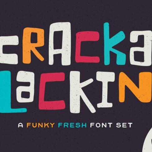 Crackalackin Font Set cover image.