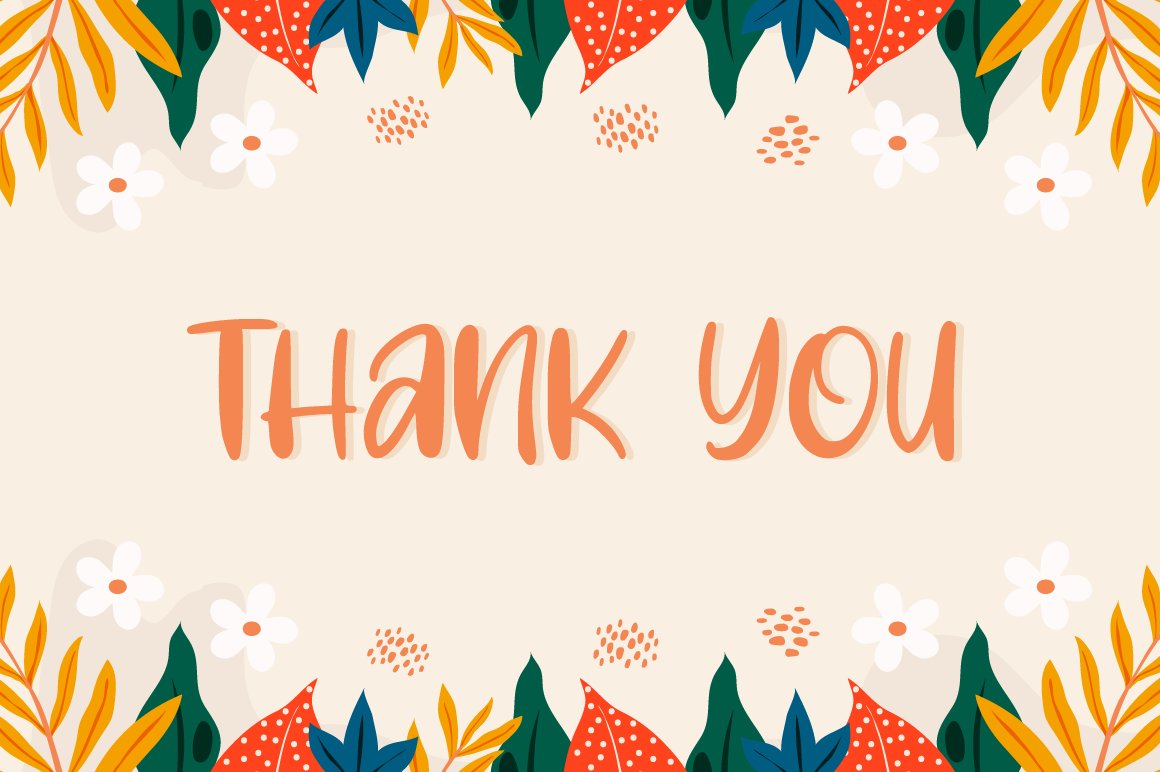 craftype display font thank you 294