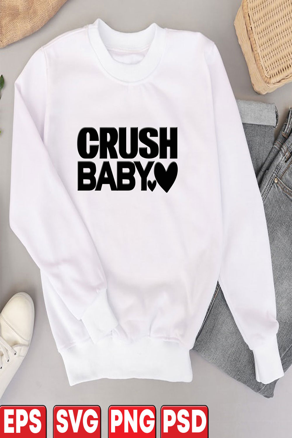 crazy baby pinterest preview image.