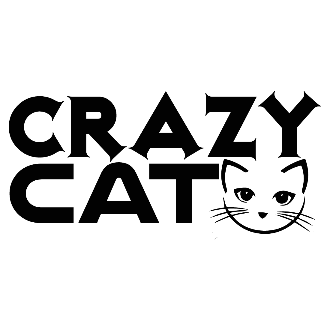 Crazy cat preview image.