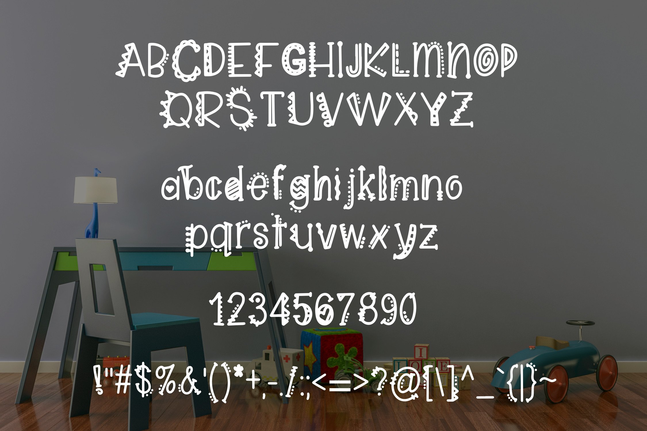 Crazy Day a Playful Font preview image.