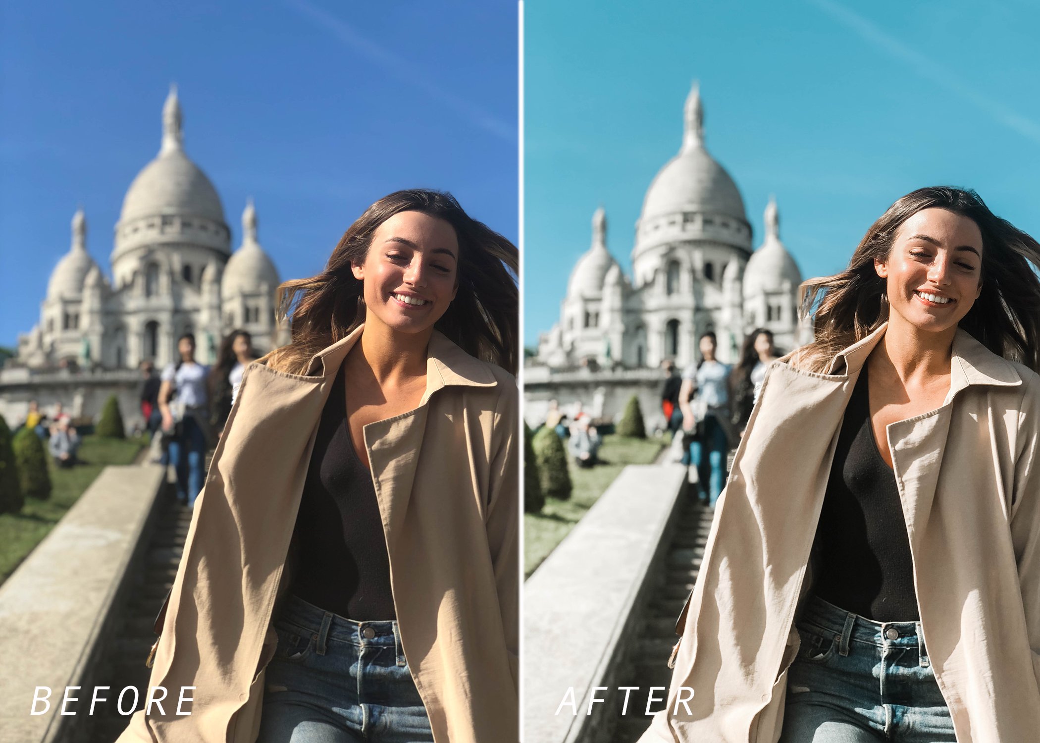 Mobile Lightroom Presets CREAMY POPpreview image.