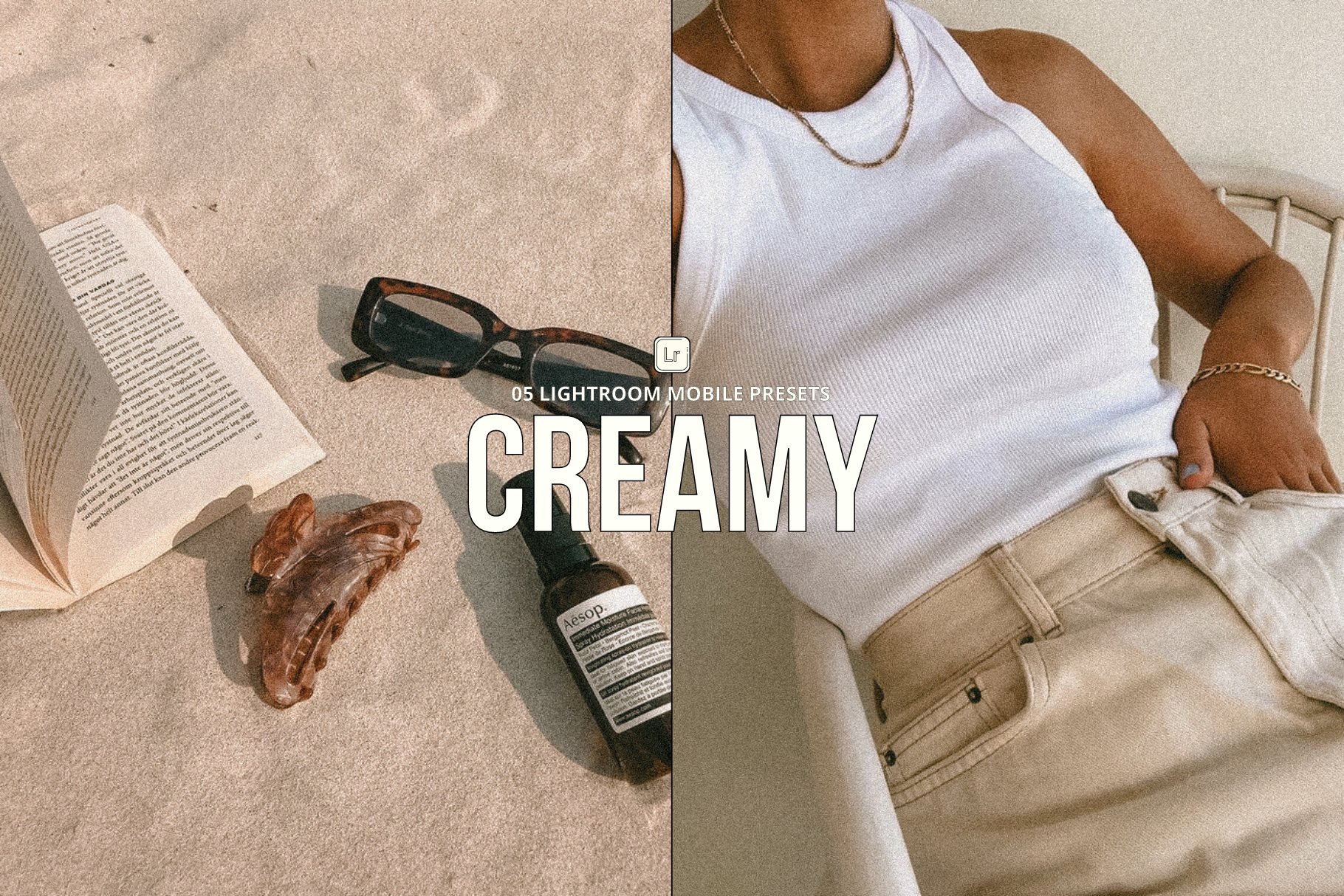 CREAMY MOBILE PRESETS FOR INSTAGRAMcover image.