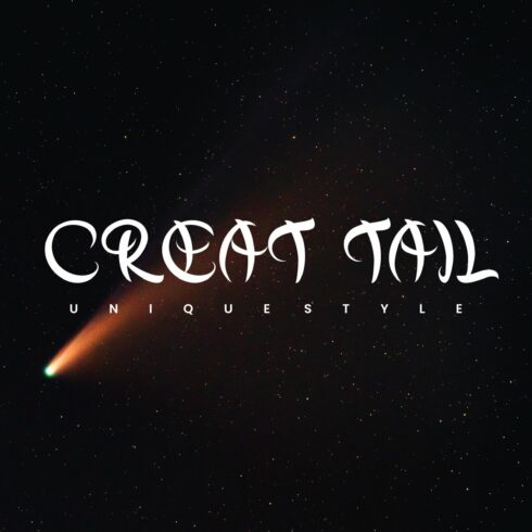 Creat Tail - Display Font cover image.