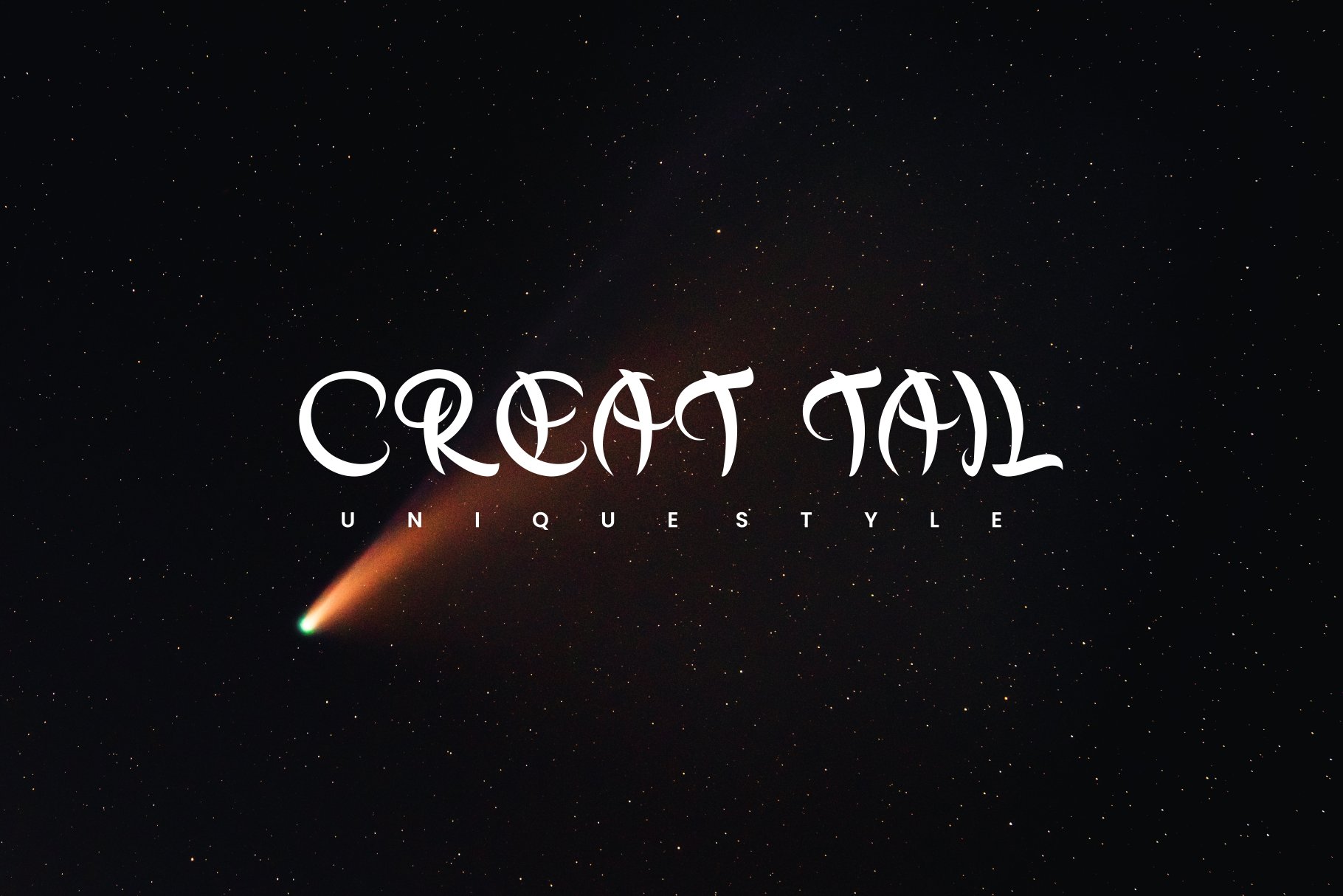 Creat Tail - Display Font cover image.