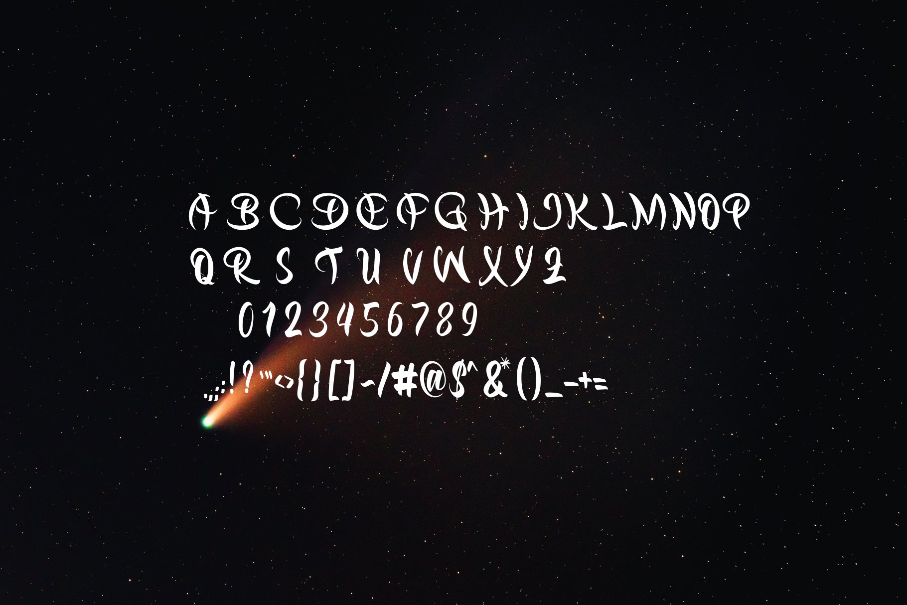 Creat Tail - Display Font preview image.